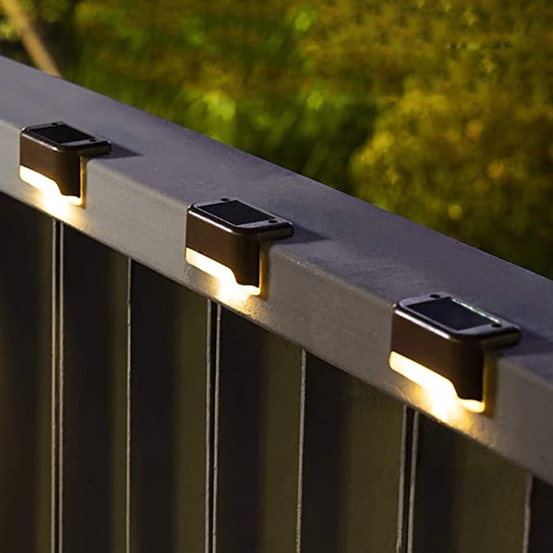 LED Solar Lamp Outdoor Waterproof Wall Light 4pcs
