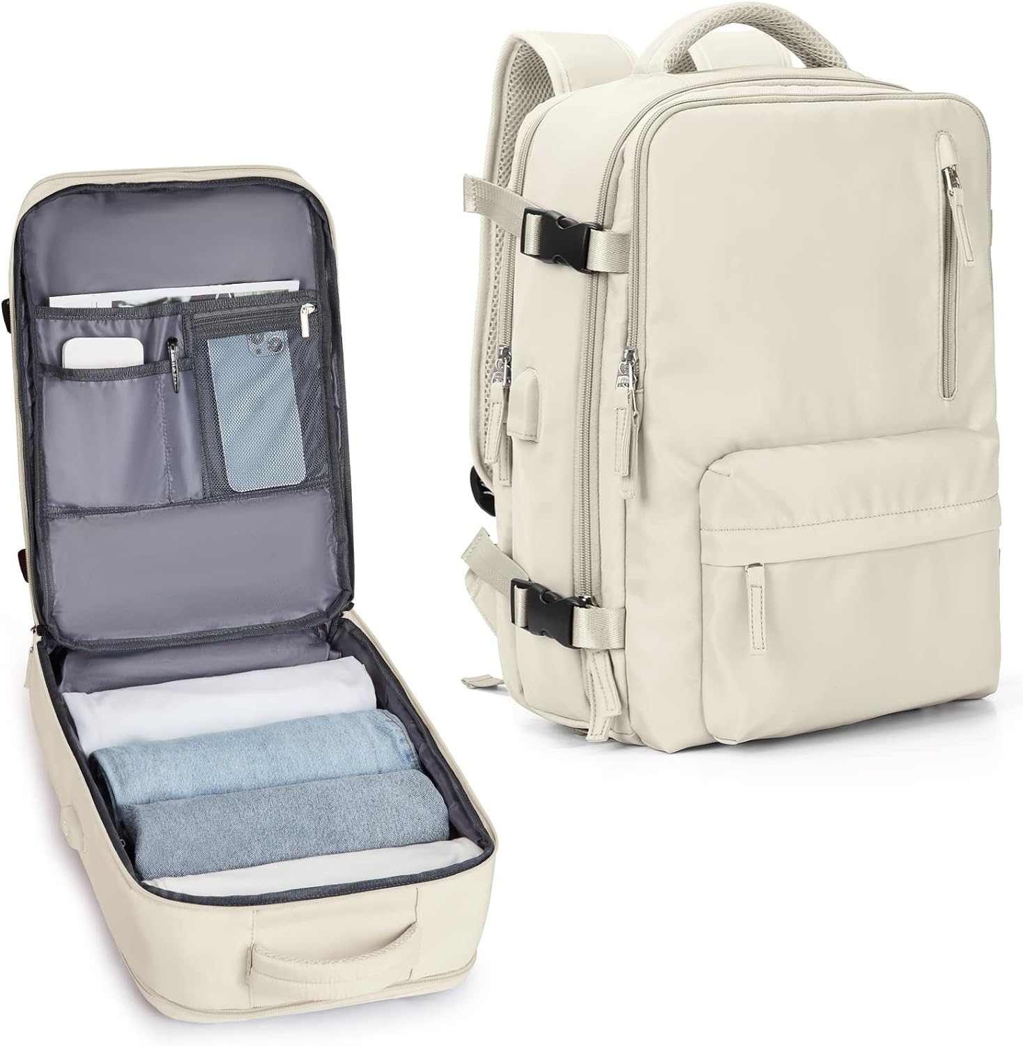Large Travel Backpack Waterproof Hiking Rucksack（FREE SHIPPING）