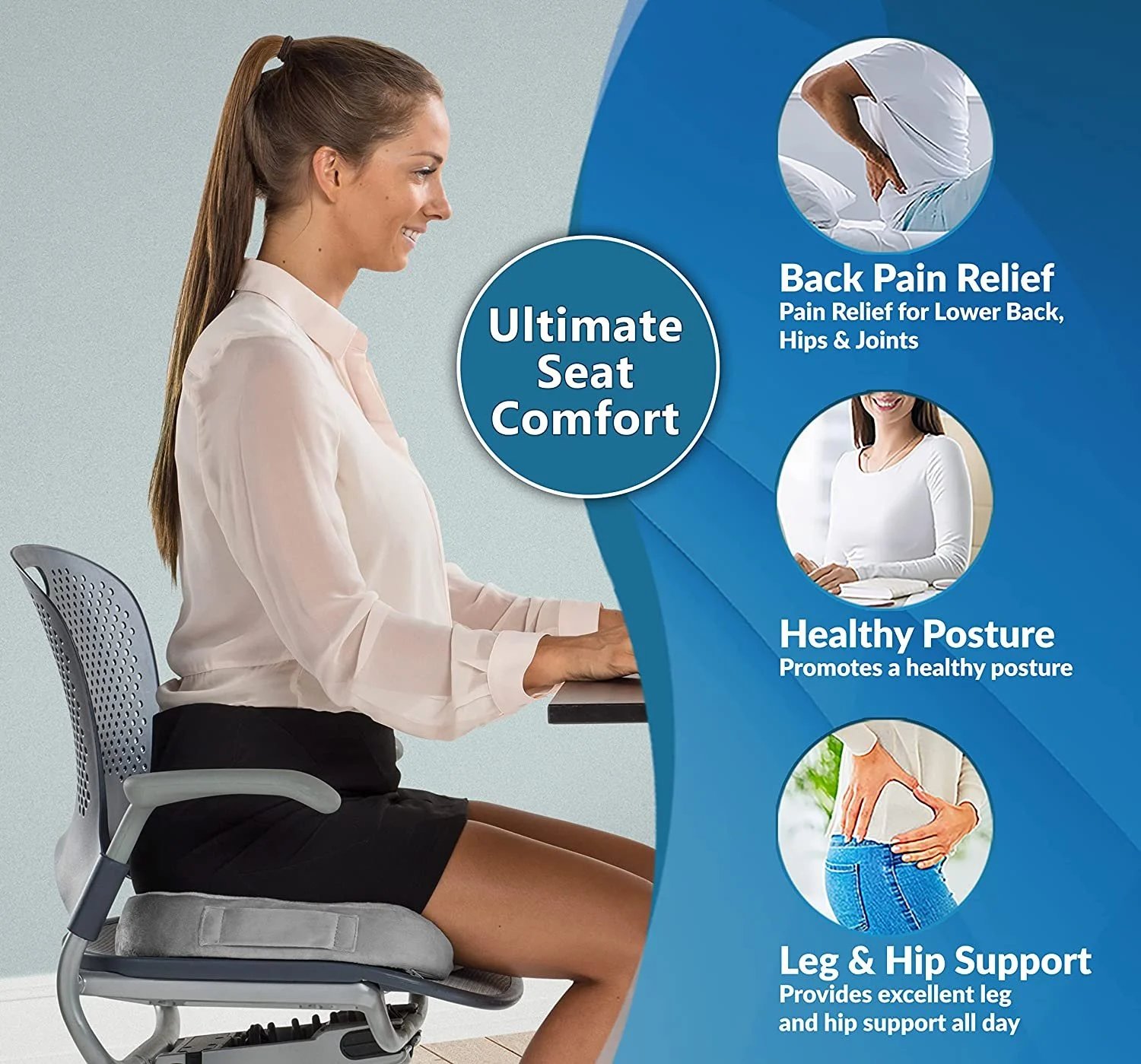 (49% off )Premium Soft Hip Support Pillow