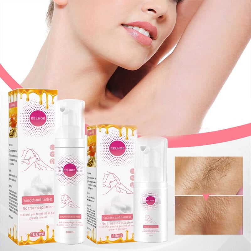 Hot Sales✨Smooth as Honey: Mousse Hair Removal Spray
